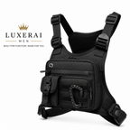 Tactical Outdoor Chest Bag Unisex Running Cycling EDC Vest Workouts Sports Chest Pack Rig for Men And Women