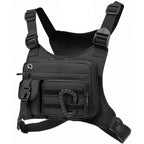 Tactical Outdoor Chest Bag Unisex Running Cycling EDC Vest Workouts Sports Chest Pack Rig for Men And Women