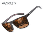 ZENOTTIC Fashion Polarized Sunglasses Shade for Women Men Lightweight TR90 Frame UV400 Protection Square Sun Glasses