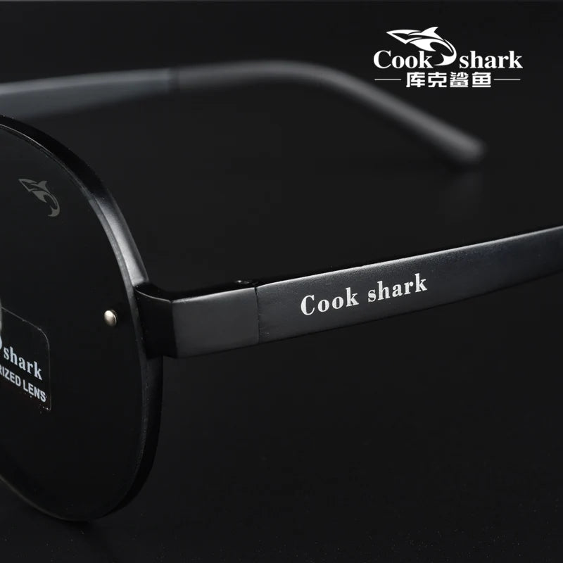 Cook's Color-Changing Sunglasses Polarized Sunglasses for Men's Driving Day and Night Dual-Purpose Driving Mirror Fishing Glasse