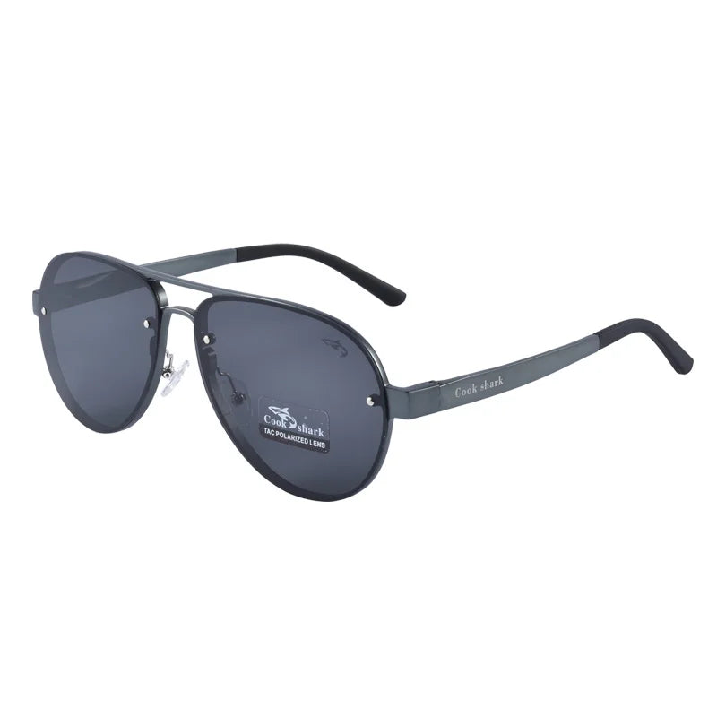 Cook's Color-Changing Sunglasses Polarized Sunglasses for Men's Driving Day and Night Dual-Purpose Driving Mirror Fishing Glasse